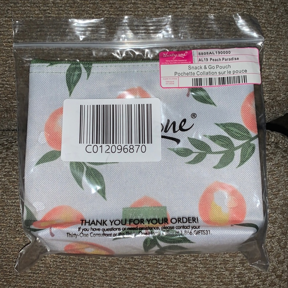Thirty One Snack & Go Pouch